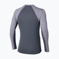 Longsleeve do biegania męski Mizuno Tech Thermal Charge quiksilver 2