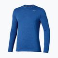 Longsleeve do biegania męski Mizuno Core Impulse Tee sodalite blue
