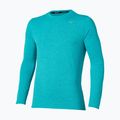 Longsleeve do biegania męski Mizuno Core Impulse Tee capri breeze