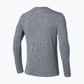 Longsleeve do biegania męski Mizuno Core Impulse Half Zip Tee quicksilver 2
