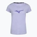 Koszulka do biegania damska Mizuno Core Runbird Tee icelandic blue