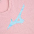 Koszulka do biegania damska Mizuno Core Runbird Tee bleached mauve 3