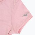 Koszulka do biegania damska Mizuno Core Runbird Tee bleached mauve 4
