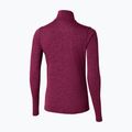 Bluza do biegania damska Mizuno Core Impulse Half Zip Tee dark purple 2
