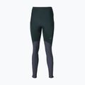 Legginsy do biegania damskie Mizuno Tech Thermal Charge Long black/odyssey gray