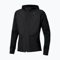 Kurtka do biegania męska Mizuno Warmalite Hybrid Full Zip Hooded black