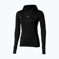 Bluza do biegania damska Mizuno Active Warm Hooded black