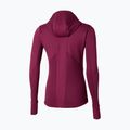 Bluza do biegania damska Mizuno Active Warm Hooded dark purple 2