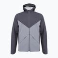 Kurtka do biegania męska Mizuno Tech Thermal Charge Hooded quiksilver