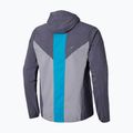 Kurtka do biegania męska Mizuno Tech Thermal Charge Hooded quiksilver 2