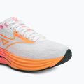 Buty do biegania Mizuno Wave Rider 28 white/tang orange/pink tetra 7