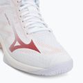 Buty do siatkówki damskie Mizuno Lightning Select Mid white/rose elegance/lava falls 7