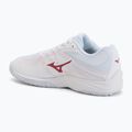 Buty do siatkówki damskie Mizuno Lightning Select white/rose elegance/lava falls 3