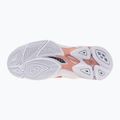 Buty do siatkówki damskie Mizuno Wave Lightning Pro Mid white/rose elegance/lava falls 2