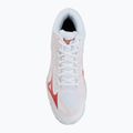 Buty do siatkówki damskie Mizuno Wave Lightning Pro Mid white/rose elegance/lava falls 5