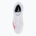 Buty do siatkówki damskie Mizuno Wave Lightning Pro white/rose elegance/lava falls 5