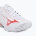 Buty do siatkówki damskie Mizuno Wave Lightning Pro white/rose elegance/lava falls 7