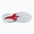 Buty do siatkówki damskie Mizuno Wave Lightning Elite Mid white/rose elegance/lava falls 4