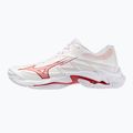 Buty do siatkówki damskie Mizuno Wave Lightning Elite white/rose elegance/lava falls 8