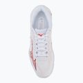 Buty do siatkówki damskie Mizuno Wave Lightning Elite white/rose elegance/lava falls 5