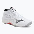 Buty do siatkówki Mizuno Lightning Select Mid white/black/fiery red