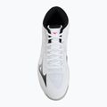 Buty do siatkówki Mizuno Lightning Select Mid white/black/fiery red 5