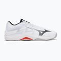 Buty do siatkówki Mizuno Lightning Select white/black/fiery red 2