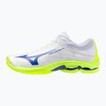 Buty do siatkówki Mizuno Wave Lightning Pro white/lighting yellow/dazzling blue 8