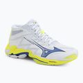 Buty do siatkówki Mizuno Wave Lightning Elite Mid white/lighting yellow/dazzling blue