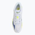 Buty do siatkówki Mizuno Wave Lightning Elite Mid white/lighting yellow/dazzling blue 5