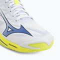 Buty do siatkówki Mizuno Wave Lightning Elite Mid white/lighting yellow/dazzling blue 7