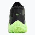 Buty do siatkówki Mizuno Wave Lightning Elite Mid black/glowing apple/mandarin orange 6