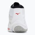 Buty do siatkówki Mizuno Wave Lightning Elite Mid white/black/fiery red 6