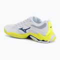 Buty do siatkówki Mizuno Wave Lightning Elite white/lighting yellow/dazzling blue 3