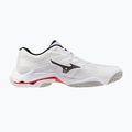 Buty do siatkówki Mizuno Wave Lightning Elite white/black/fiery red 2