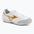 Buty piłkarskie Mizuno Morelia Sala Pro TF white/football gold/galaxy silver