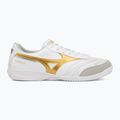 Buty piłkarskie Mizuno Morelia Sala Elite IN white/football gold/galaxy sil 2