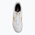 Buty piłkarskie Mizuno Morelia Sala Elite IN white/football gold/galaxy sil 5