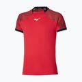 Koszulka męska Mizuno Stargazer Shadow Tee fiery red 3