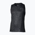 Koszulka do biegania męska Mizuno Active DryAeroFlow Graphic Tank Top black/gray 2