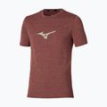 Koszulka do biegania męska Mizuno Core Runbird Tee copper brown