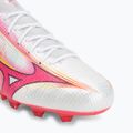 Buty piłkarskie Mizuno Alpha III Japan FG white/fuchsia purple 7
