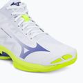 Buty do siatkówki Mizuno Wave Lightning Pro Mid white/lighting yellow/dazzling blue 7