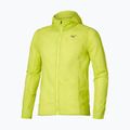 Kurtka do biegania męska Mizuno Tech Light Hooded lightning yellow