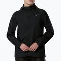 Kurtka do biegania damska Mizuno Tech Light Hooded Jacket black