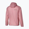 Kurtka do biegania damska Mizuno Tech Light Hooded Jacket rose elegance 2