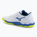 Buty do tenisa męskie Mizuno Wave Enforce Court AC white/dazzling blue/ lightning 3