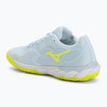 Buty do tenisa damskie Mizuno Wave Enforce Court CC W ice water/lightning yellow/ancient 3