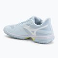 Buty do tenisa damskie Mizuno Wave Exceed Court CC W ice water/lightning yellow/anc 3