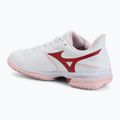 Buty do tenisa damskie Mizuno Wave Exceed Court CC W white/pinkesque/barbados cherr 3